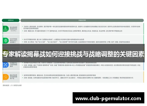 专家解读揭幕战如何迎接挑战与战略调整的关键因素
