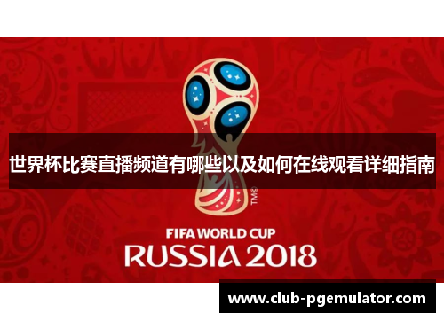 世界杯比赛直播频道有哪些以及如何在线观看详细指南