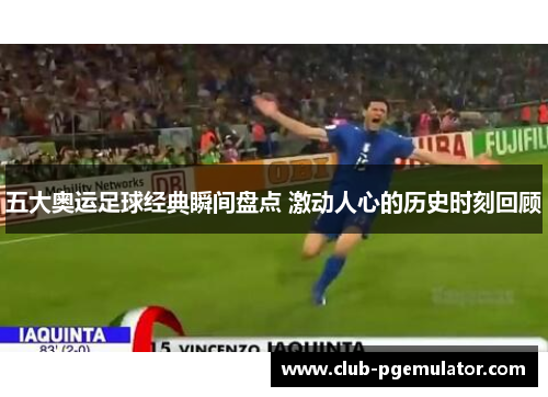 五大奥运足球经典瞬间盘点 激动人心的历史时刻回顾