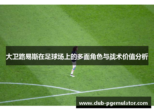 大卫路易斯在足球场上的多面角色与战术价值分析